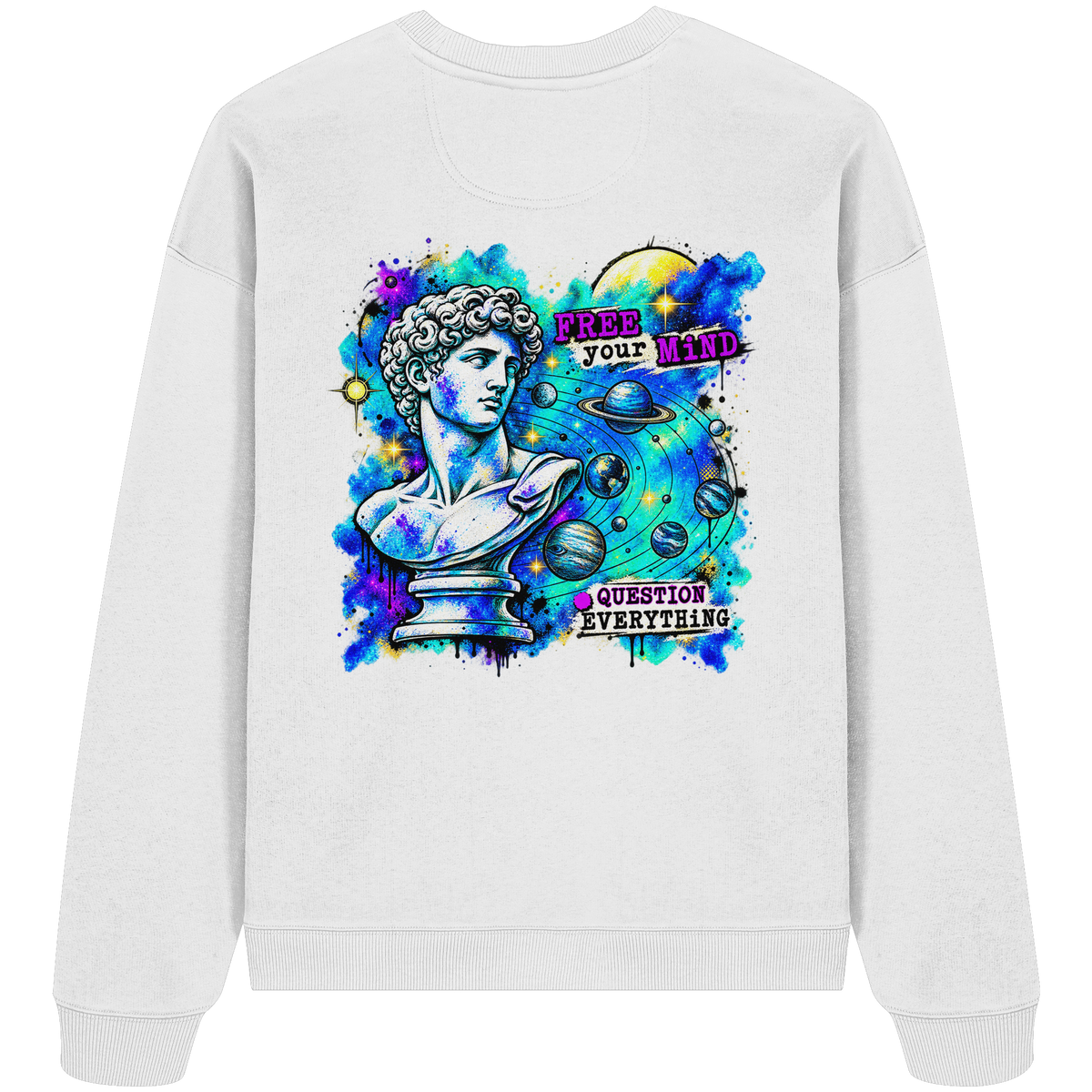 The Philosopher - Organic Oversize Sweatshirt