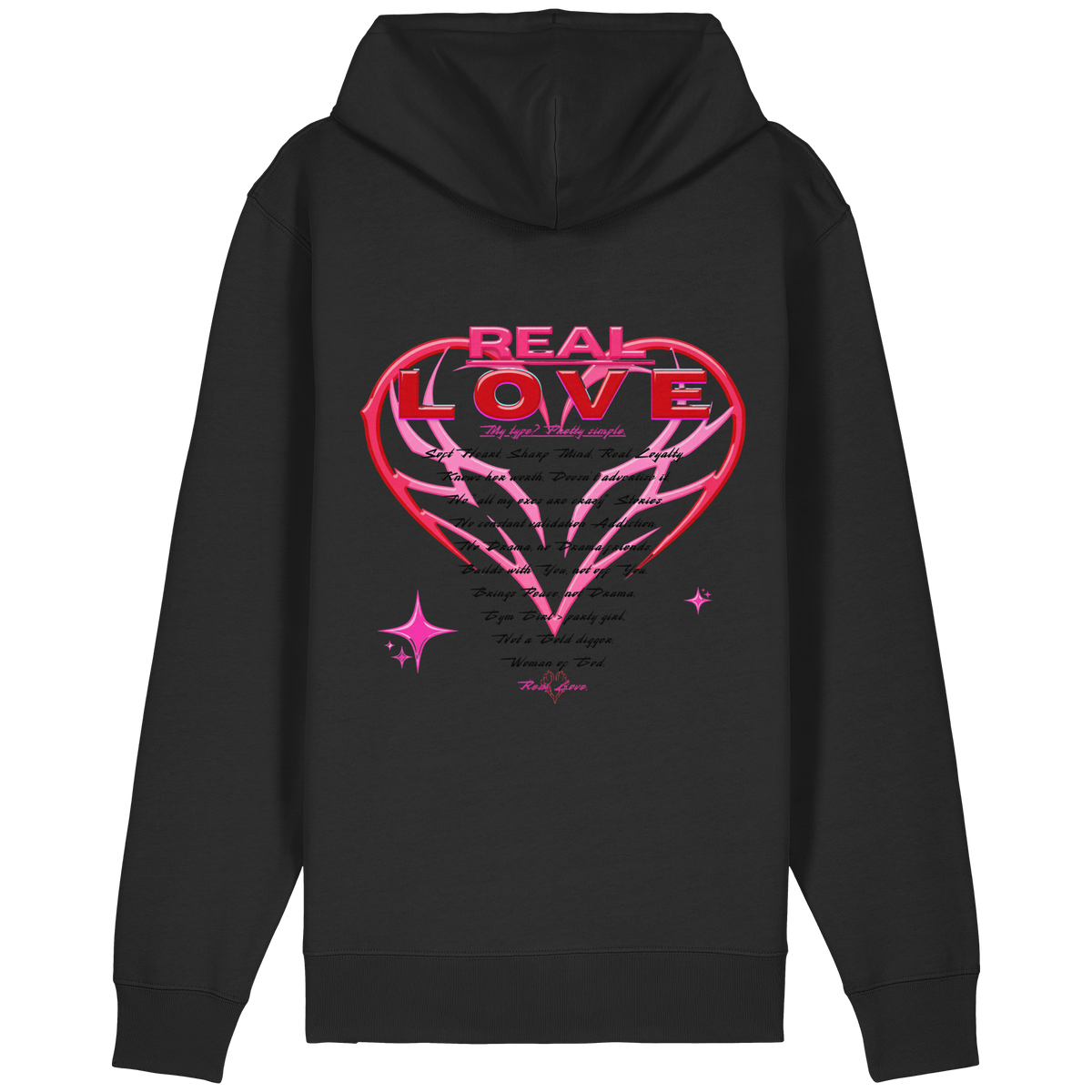 The Real Love - Organic Relaxed Zipper