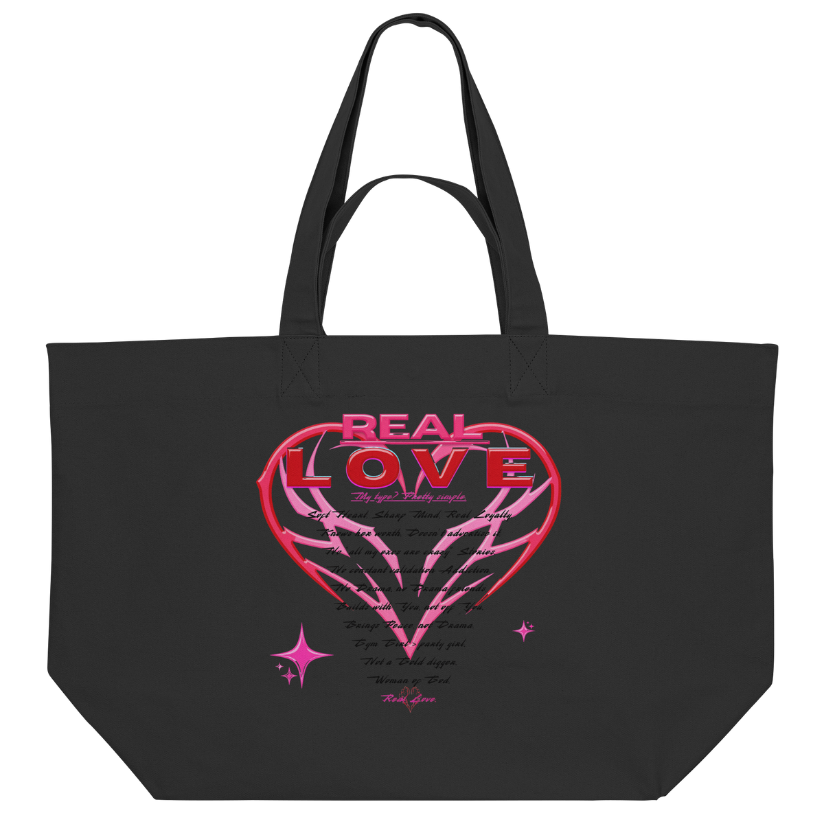 The Real Love - Organic Shopping-Bag