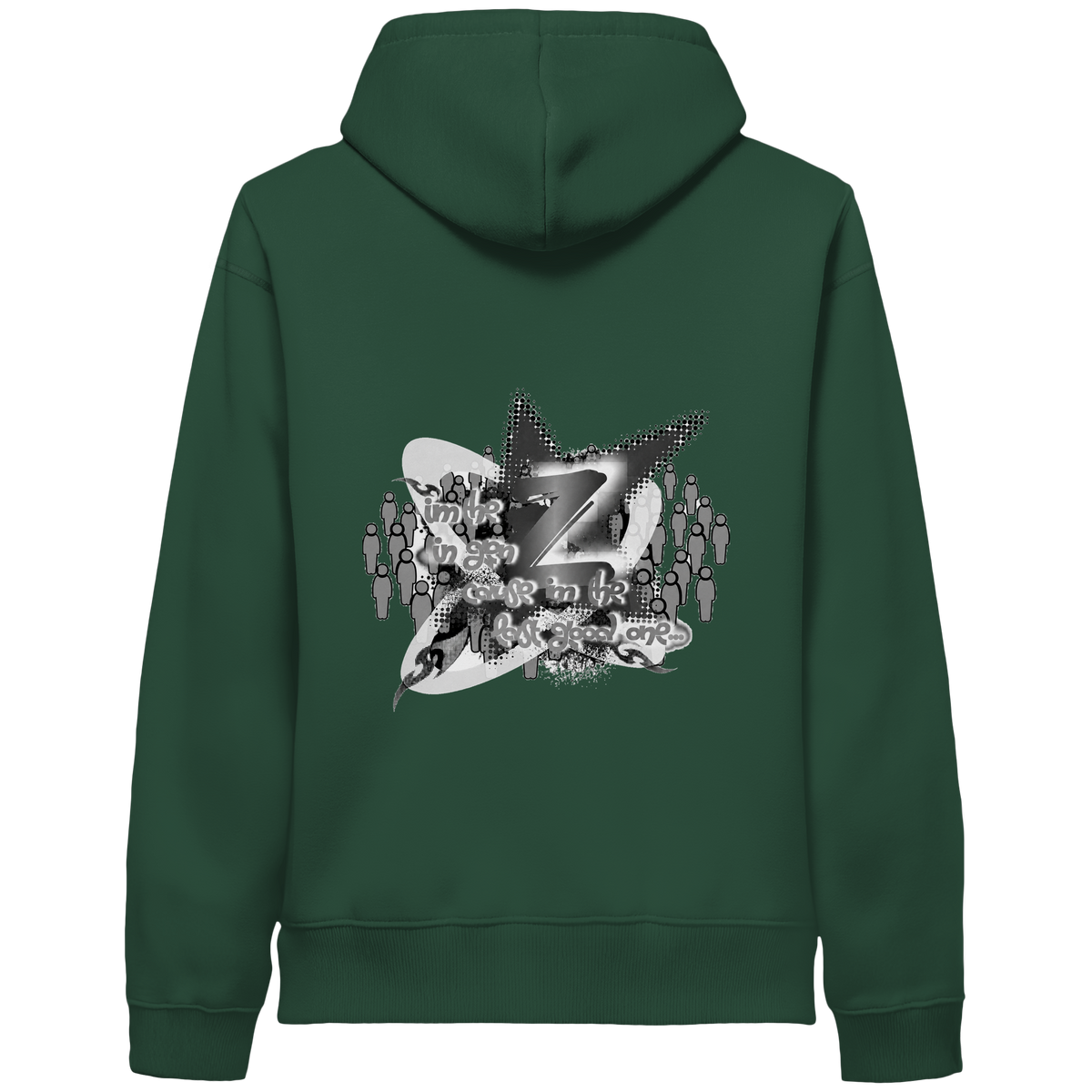 The Rebellion Z BASiCS - Organic Side Pocket Hoodie