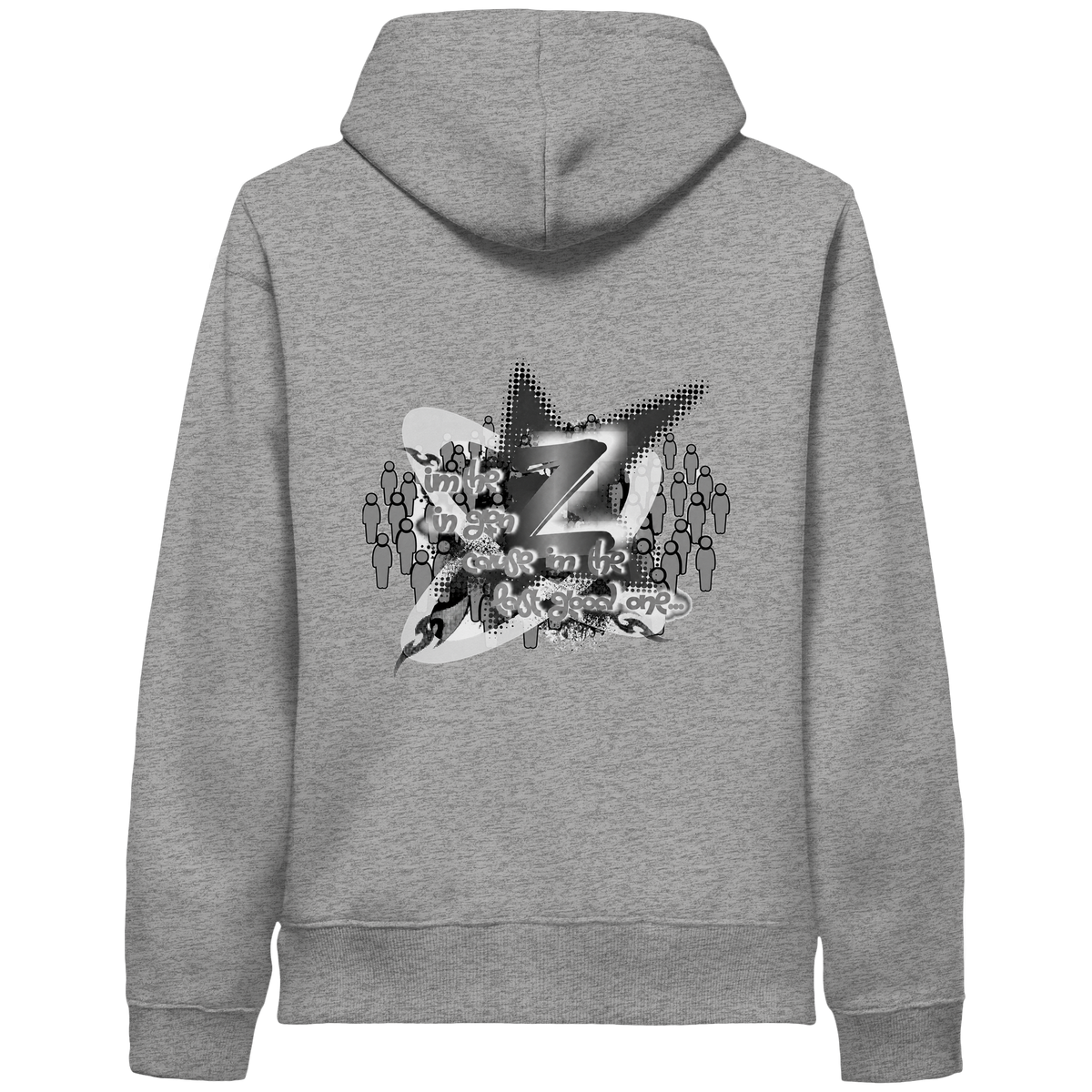The Rebellion Z BASiC - Organic Side Pocket Hoodie