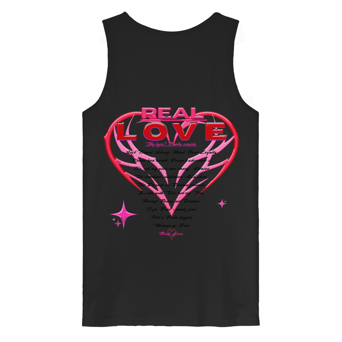 The Real Love - Organic Tank Top