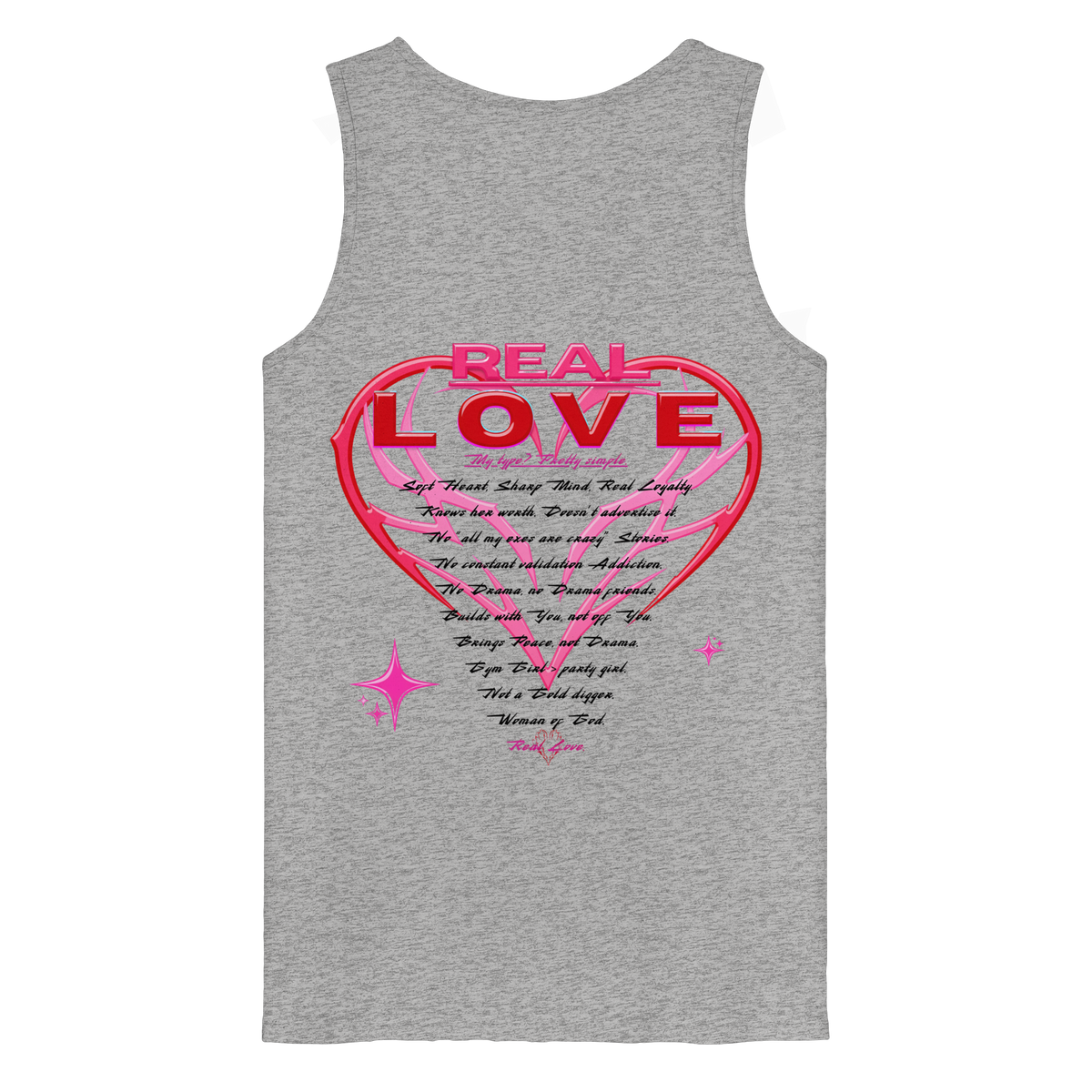 The Real Love - Organic Tank Top