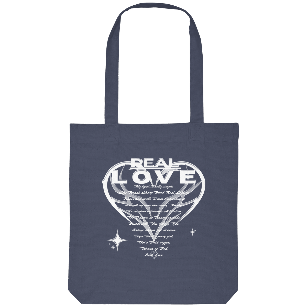 The REAL LOVE BASiCS - Organic Tote-Bag