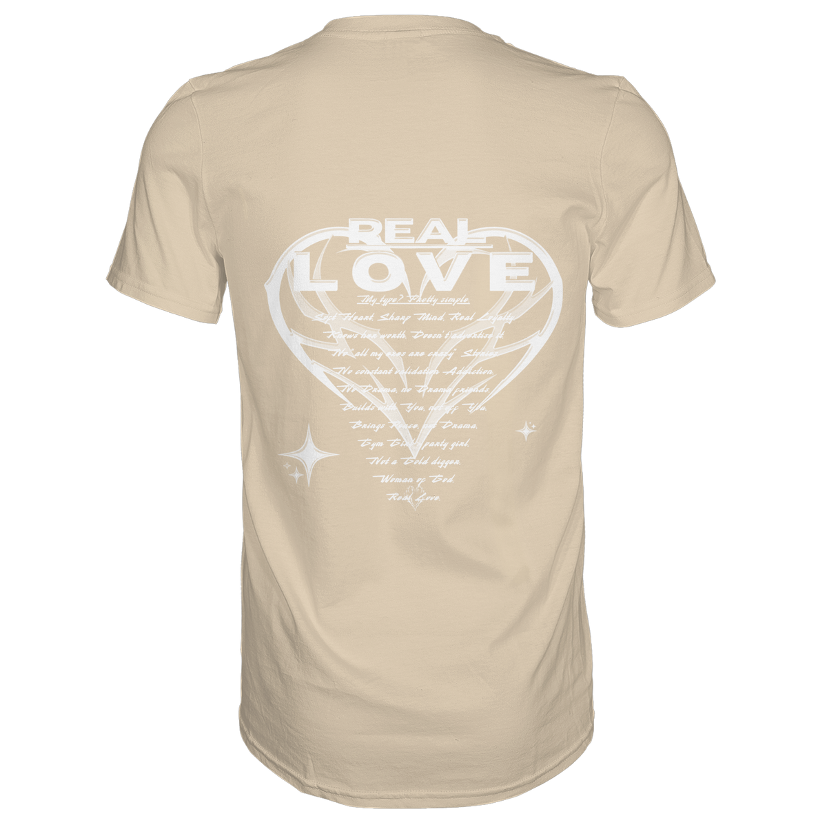 The REAL LOVE BASiCS - Premium Shirt