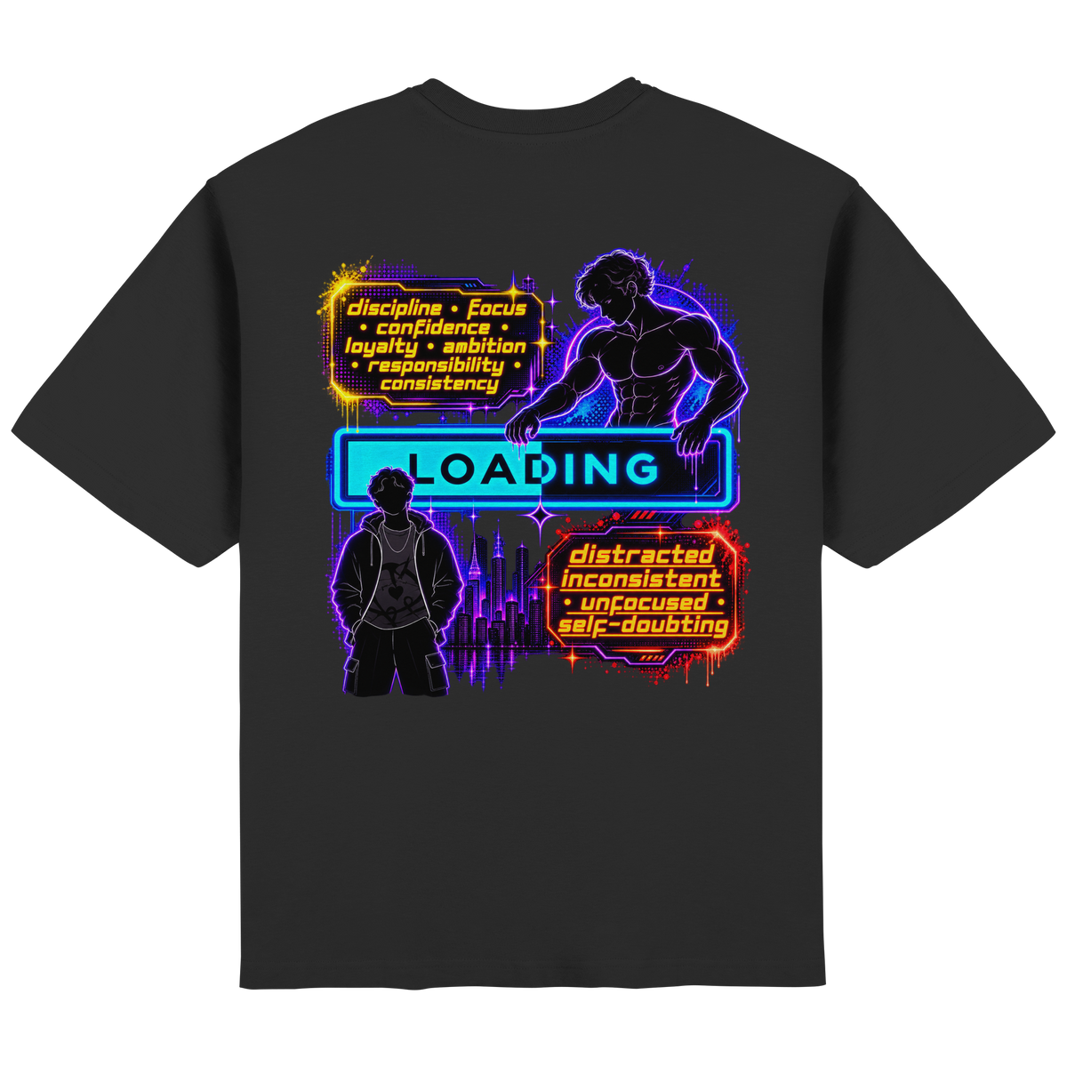 LOADiNG - Streetwear Oversized T-Shirt
