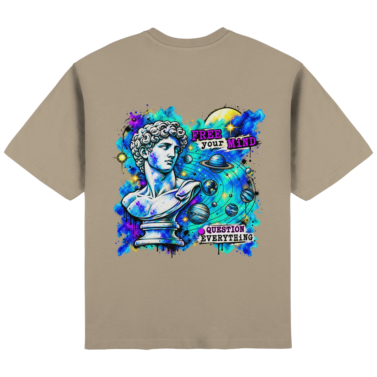 The Philosopher - Streetwear Oversized T-Shirt