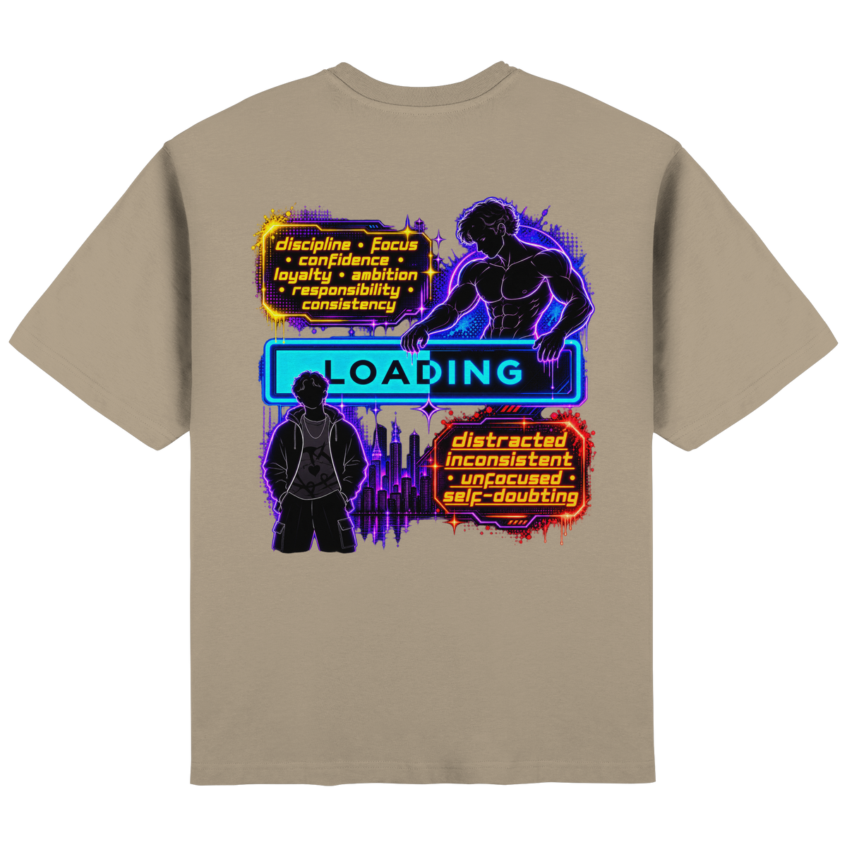 LOADiNG - Streetwear Oversized T-Shirt