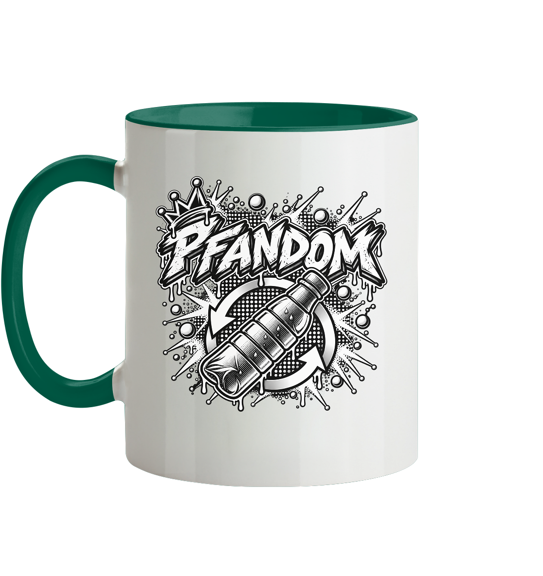 PFANDOM BASiCS  - Tasse zweifarbig