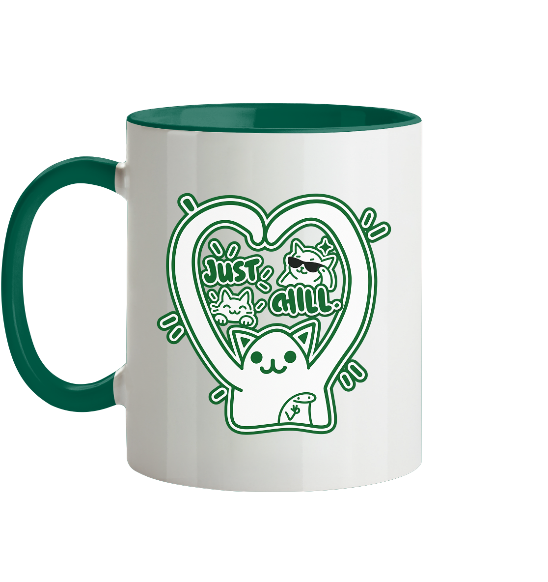 low CORTiSOL - Tasse zweifarbig