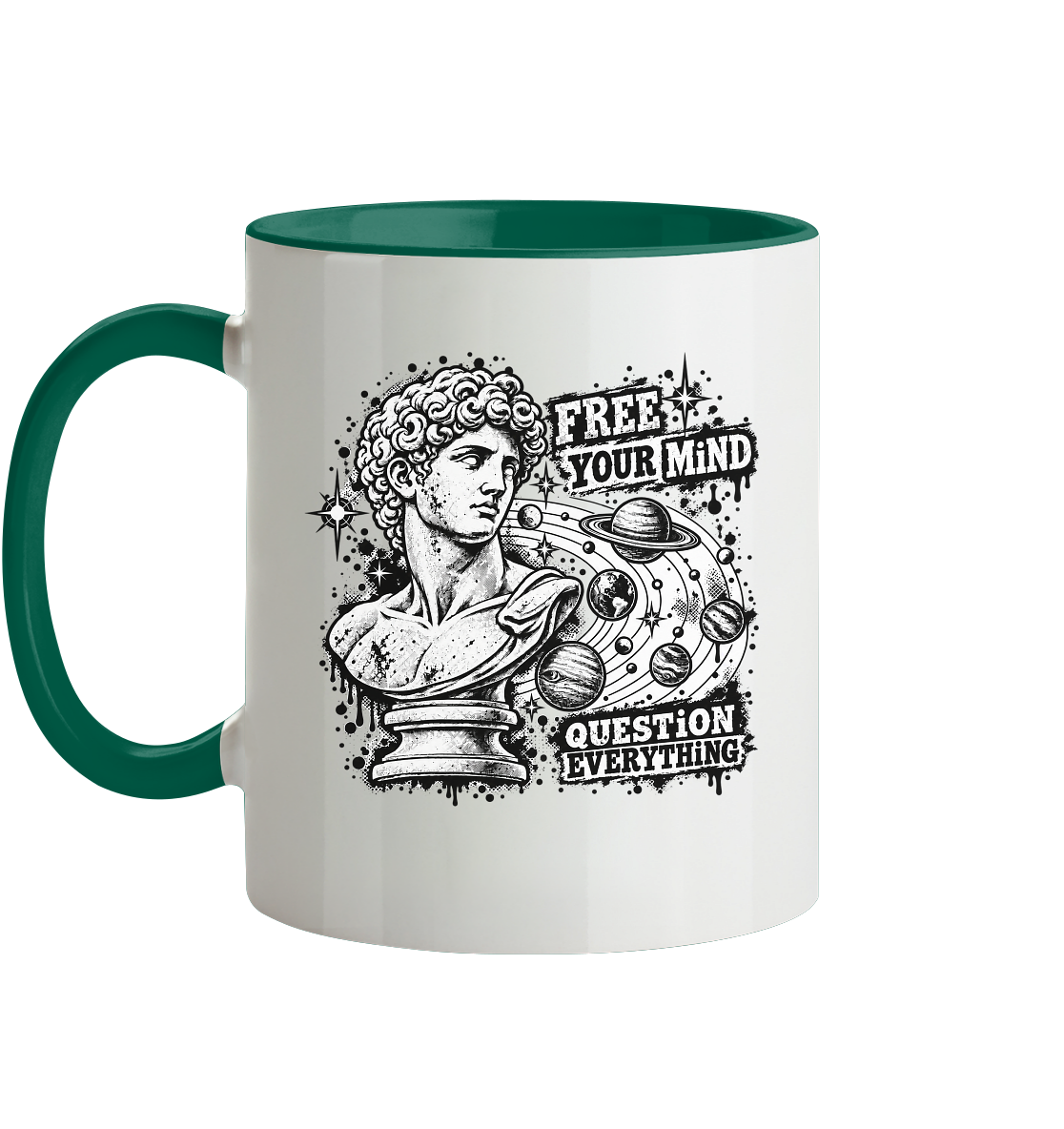 The Philosopher - Tasse zweifarbig