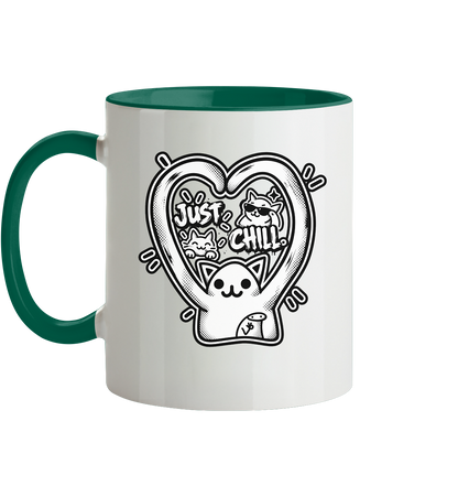 low CORTiSOL - Tasse zweifarbig