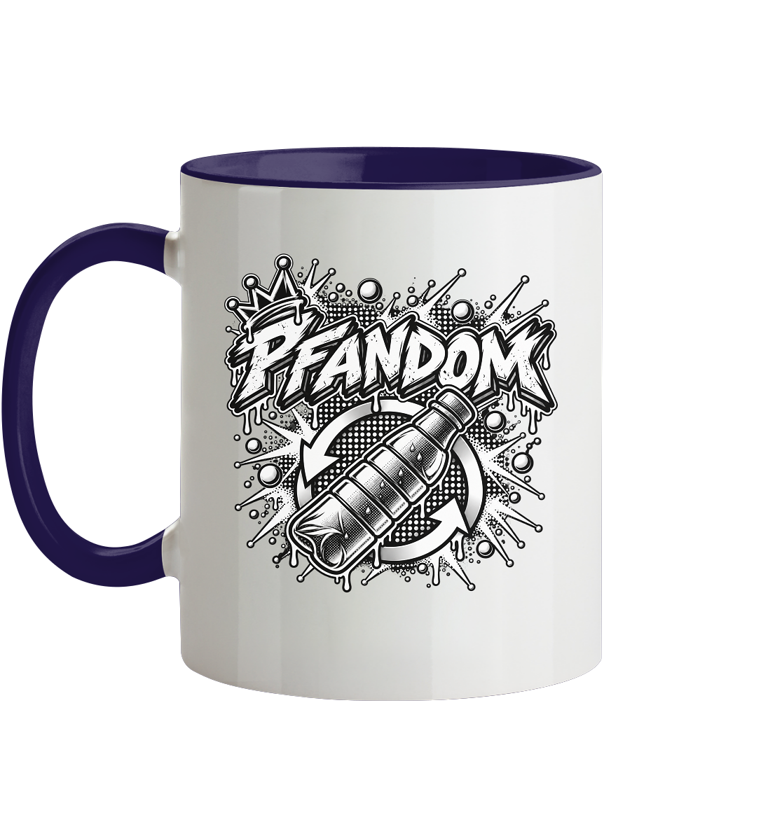 PFANDOM BASiCS  - Tasse zweifarbig