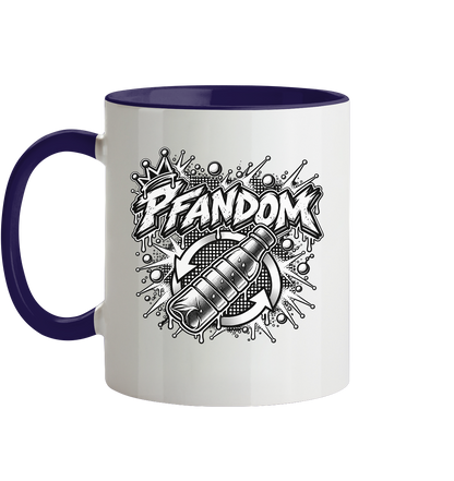 PFANDOM BASiCS  - Tasse zweifarbig