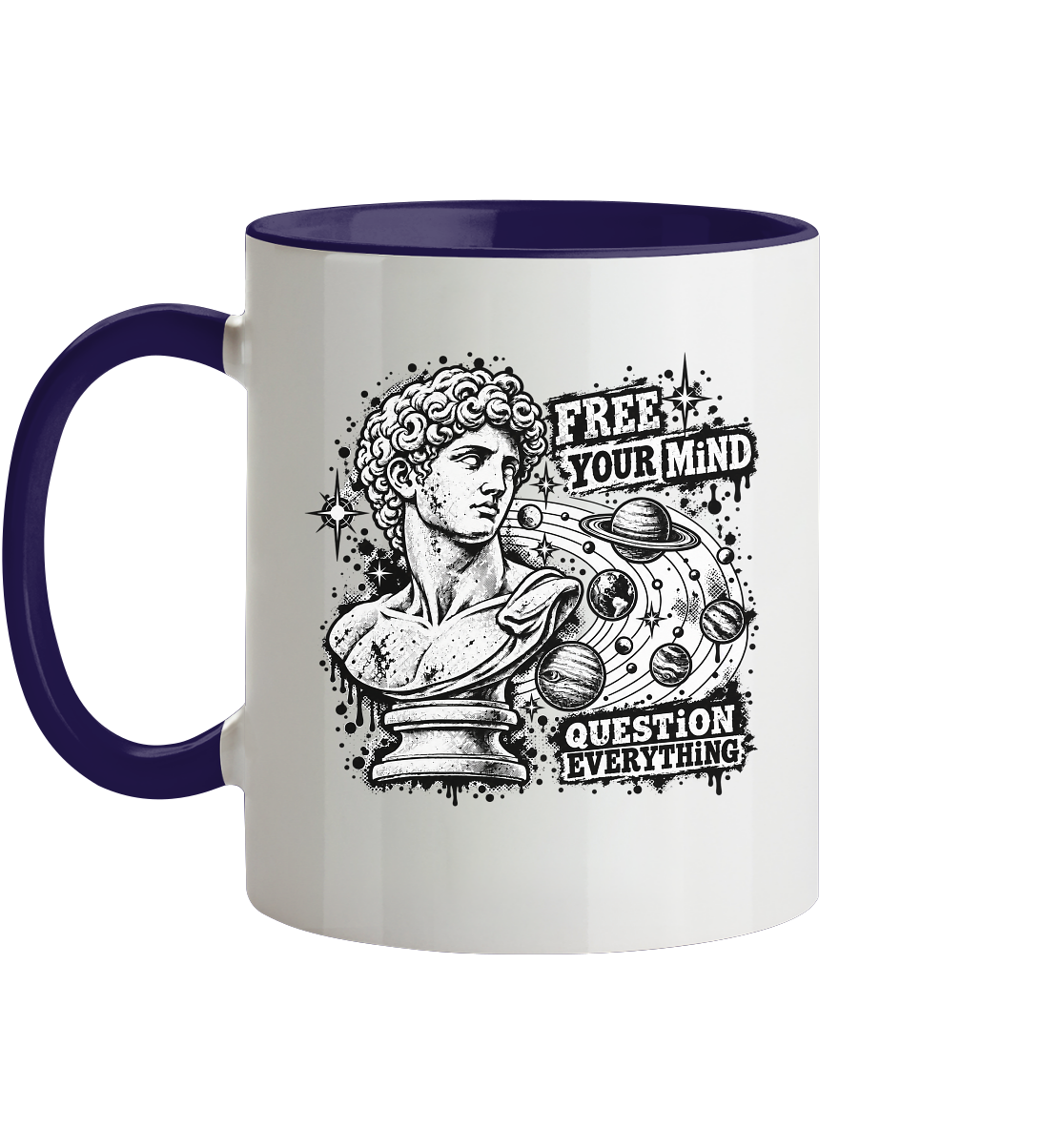 The Philosopher - Tasse zweifarbig
