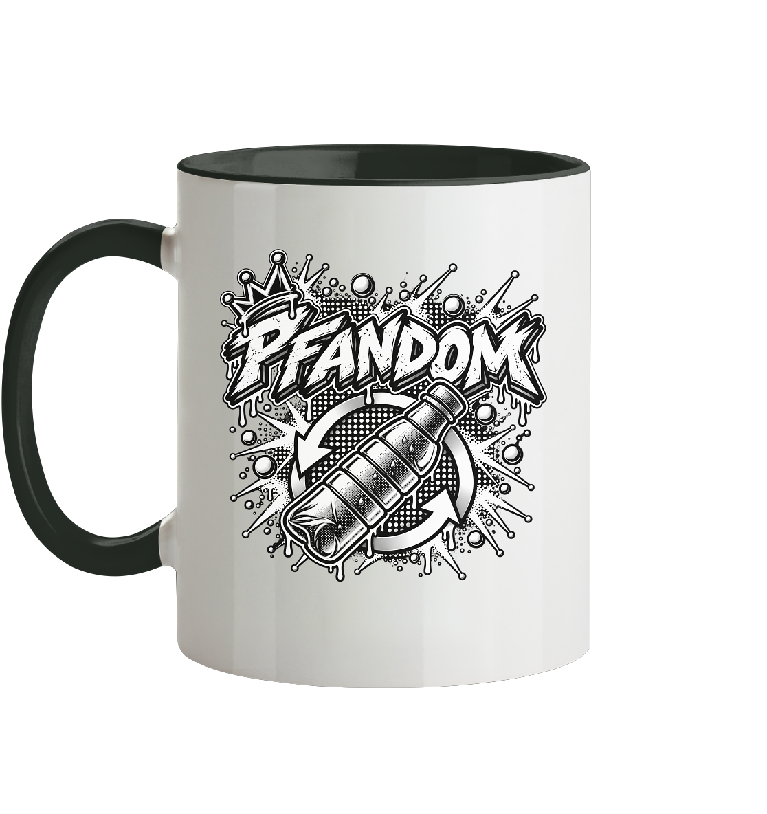 PFANDOM BASiCS  - Tasse zweifarbig