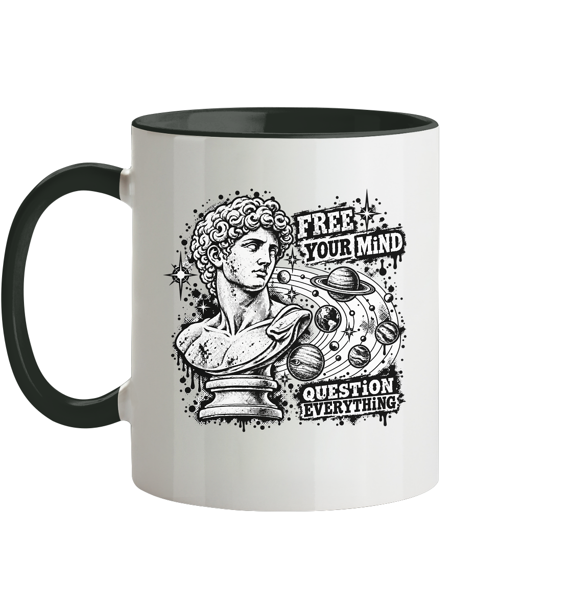 The Philosopher - Tasse zweifarbig