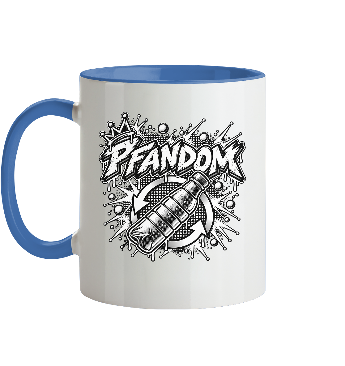 PFANDOM BASiCS  - Tasse zweifarbig