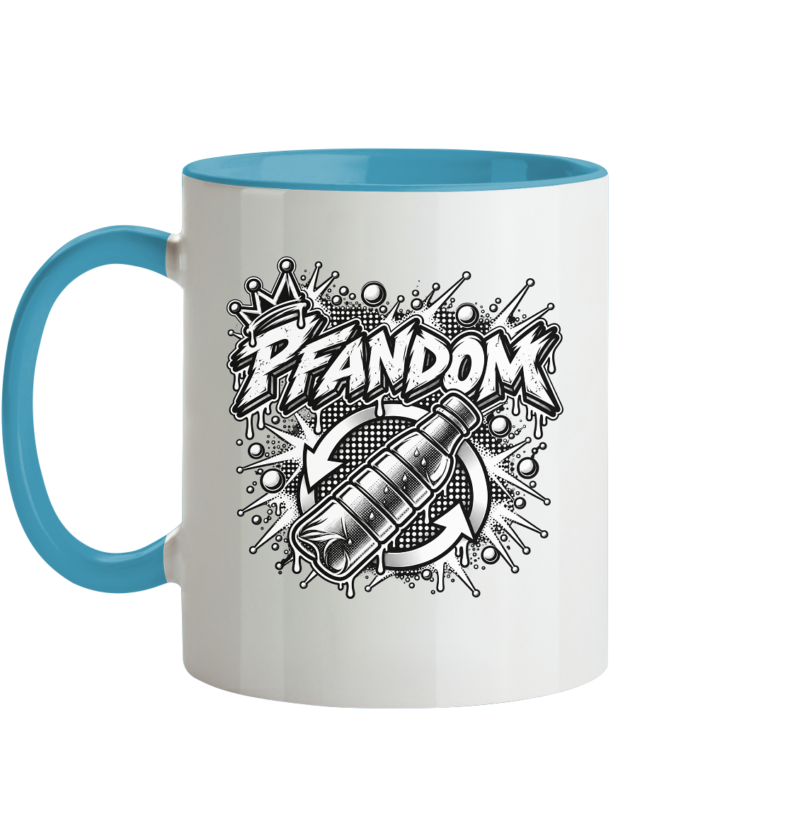 PFANDOM BASiCS  - Tasse zweifarbig