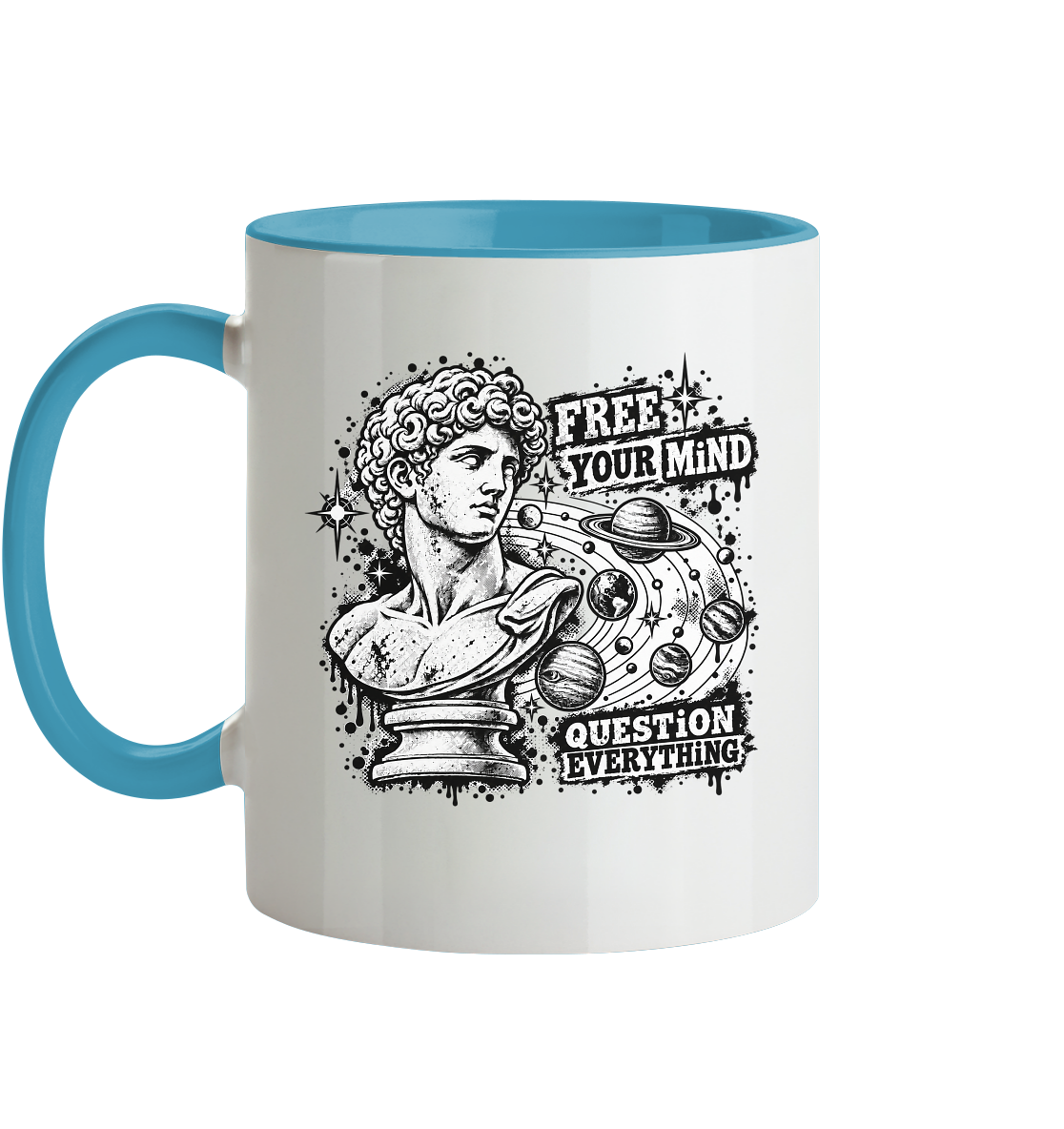 The Philosopher - Tasse zweifarbig