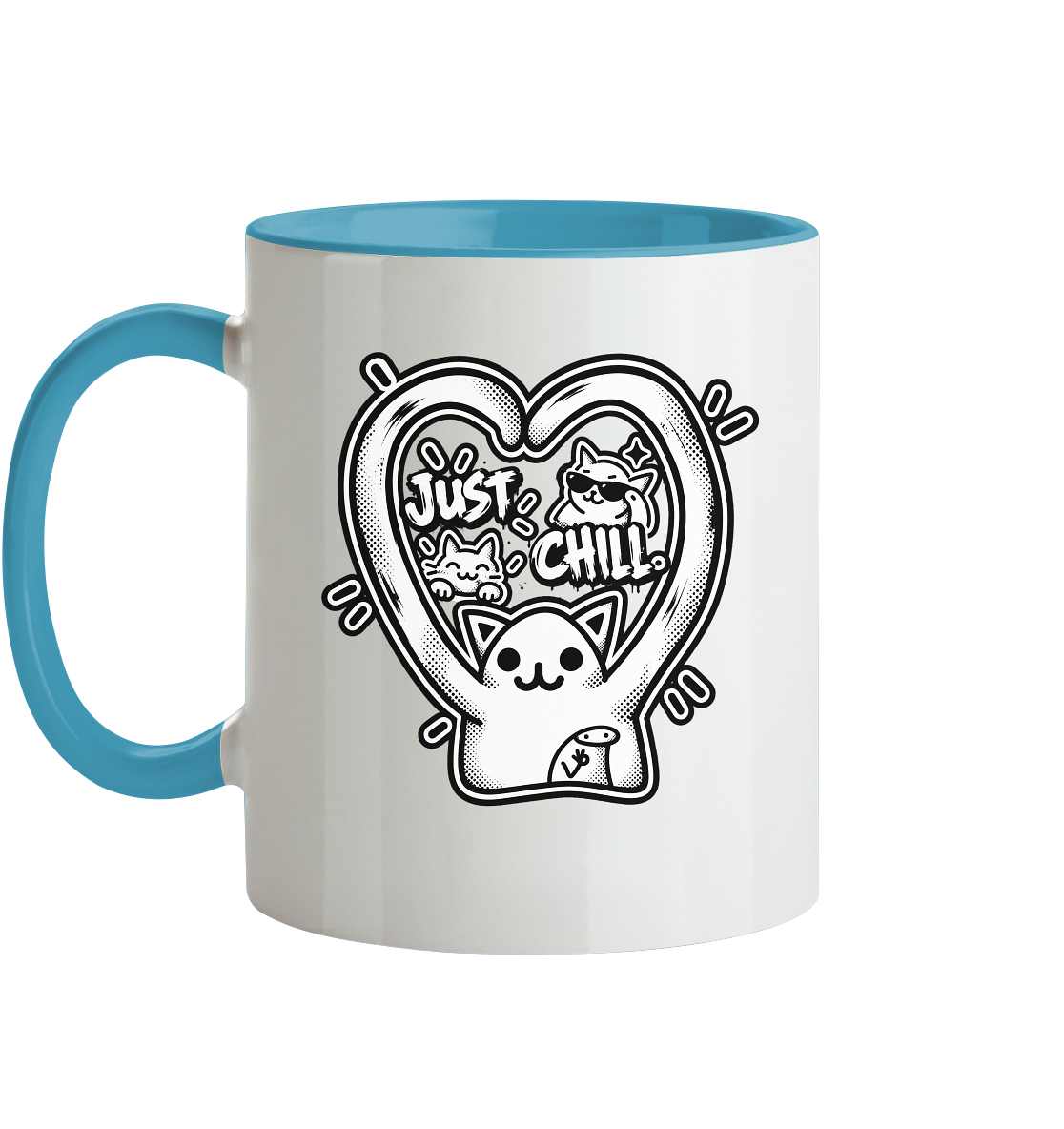 low CORTiSOL - Tasse zweifarbig