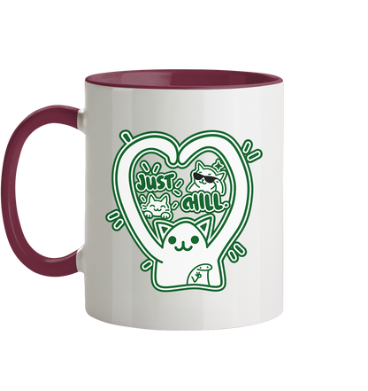low CORTiSOL - Tasse zweifarbig