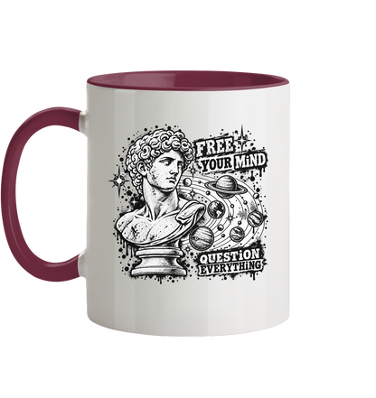 The Philosopher - Tasse zweifarbig