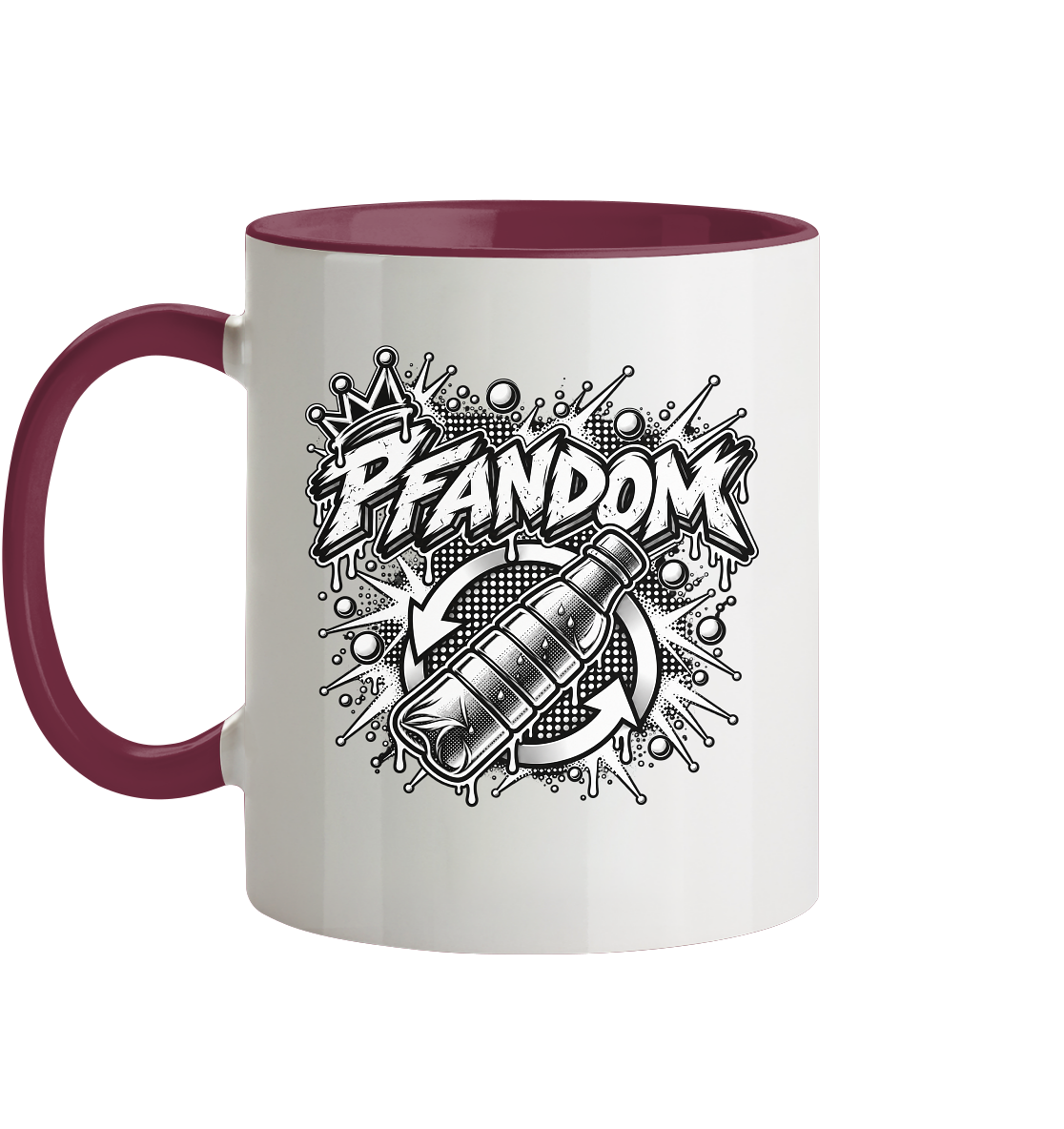 PFANDOM BASiCS  - Tasse zweifarbig