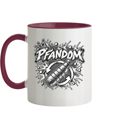 PFANDOM BASiCS  - Tasse zweifarbig