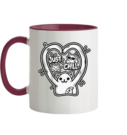low CORTiSOL - Tasse zweifarbig