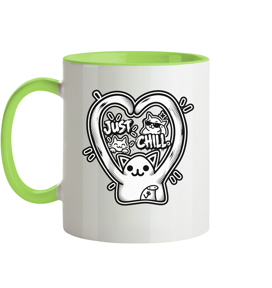 low CORTiSOL - Tasse zweifarbig