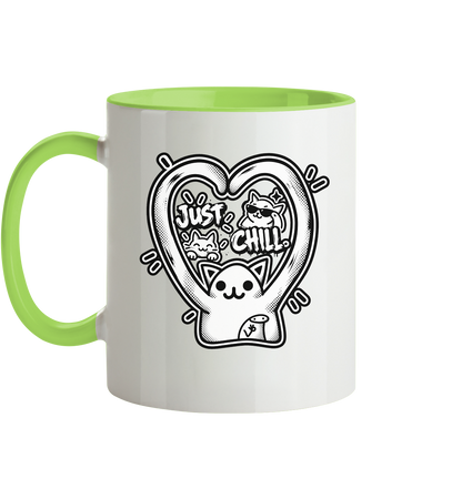 low CORTiSOL - Tasse zweifarbig