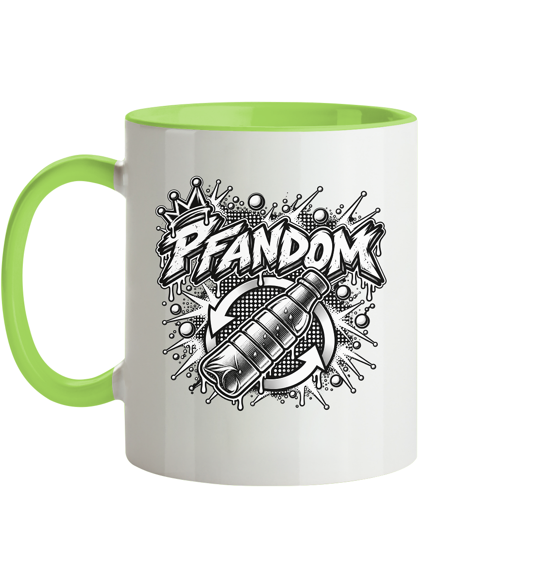 PFANDOM BASiCS  - Tasse zweifarbig