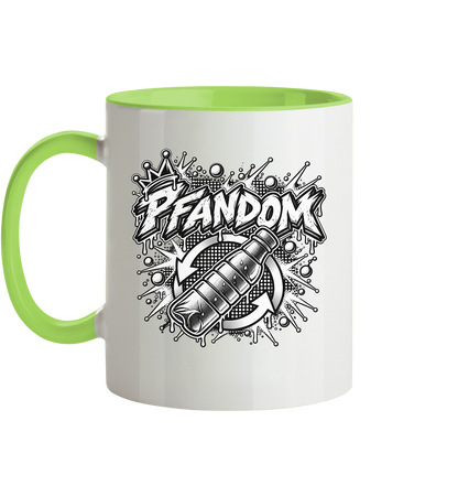 PFANDOM BASiCS  - Tasse zweifarbig