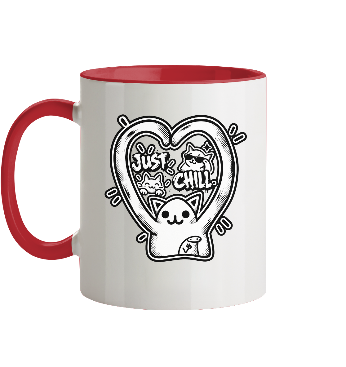 low CORTiSOL - Tasse zweifarbig