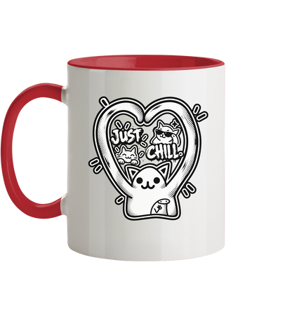 low CORTiSOL - Tasse zweifarbig