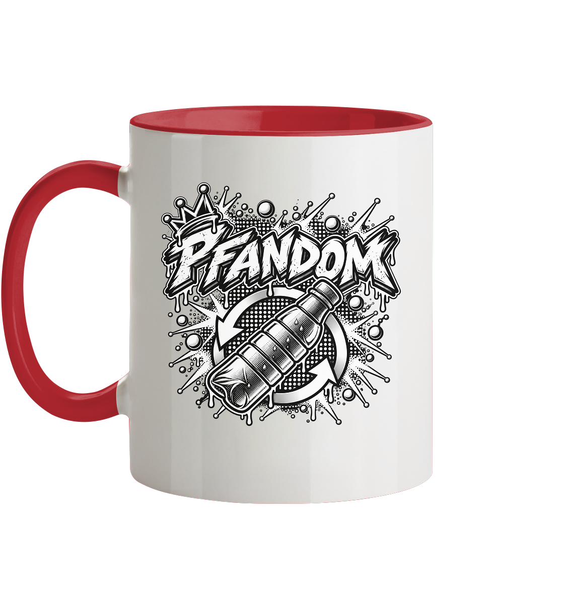 PFANDOM BASiCS  - Tasse zweifarbig