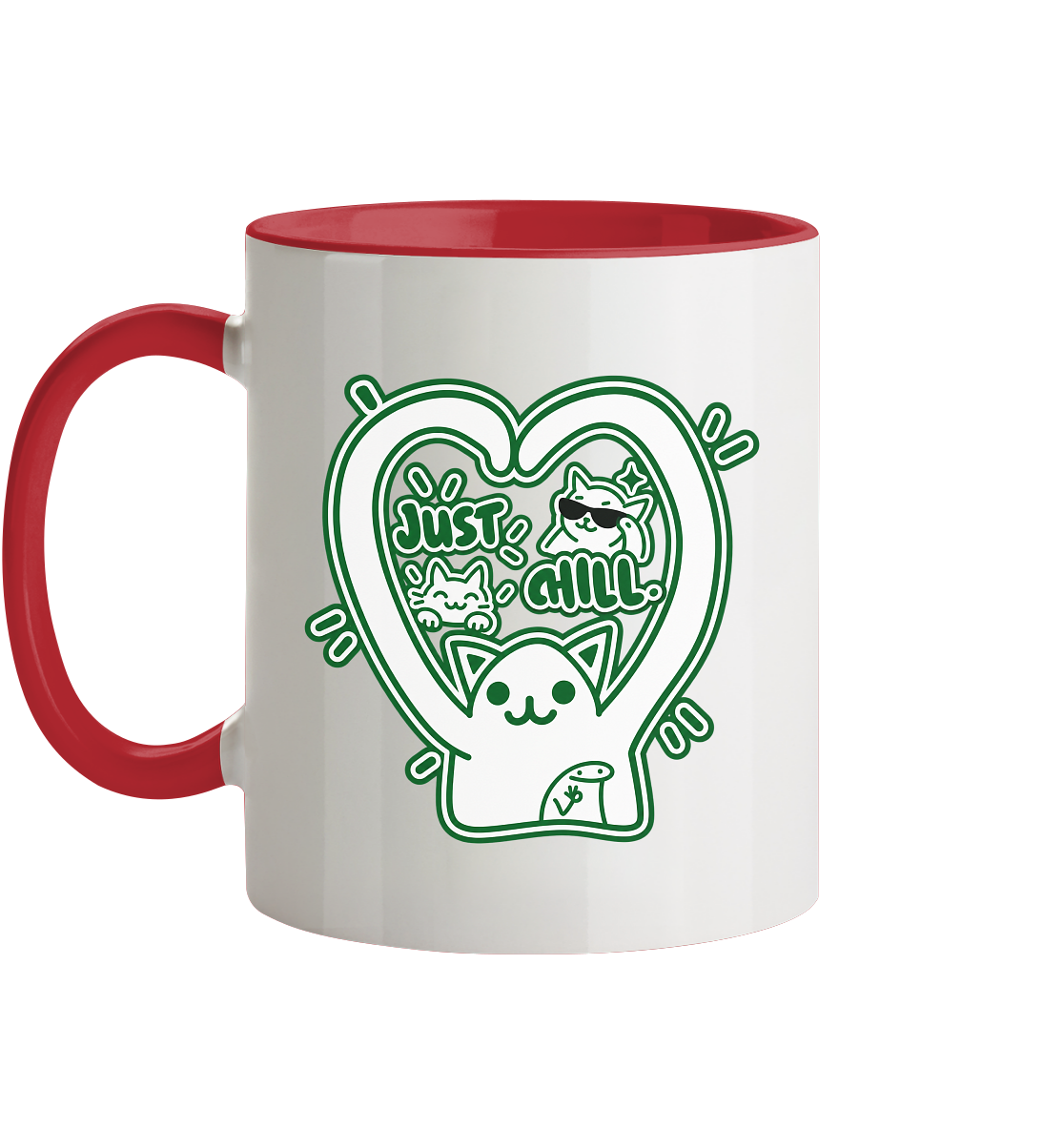 low CORTiSOL - Tasse zweifarbig