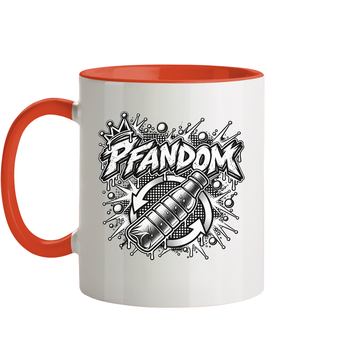PFANDOM BASiCS  - Tasse zweifarbig