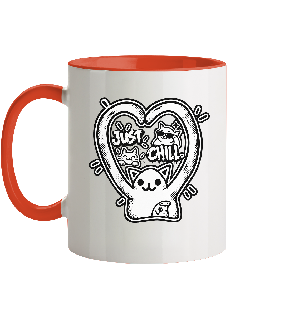 low CORTiSOL - Tasse zweifarbig