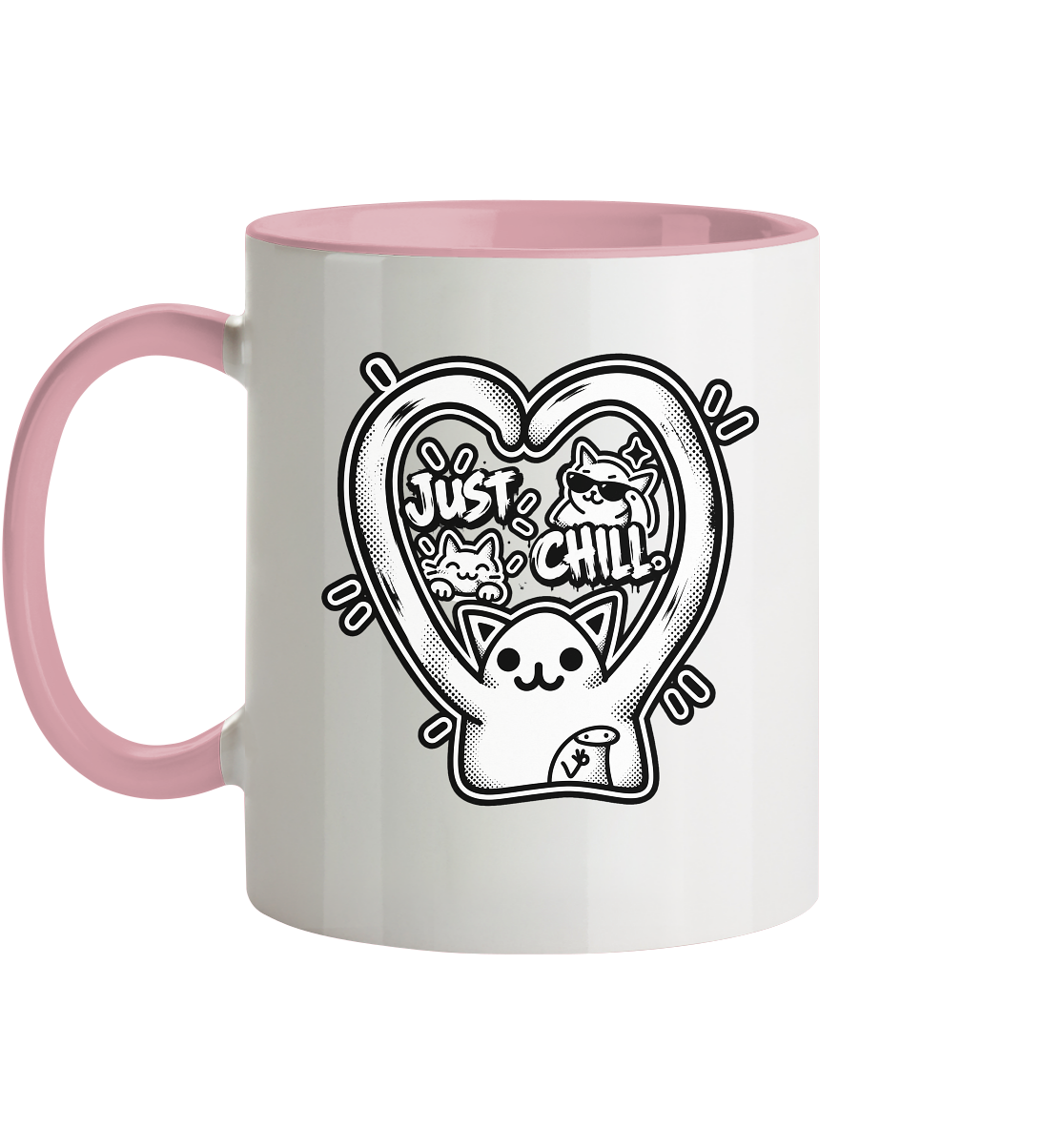 low CORTiSOL - Tasse zweifarbig