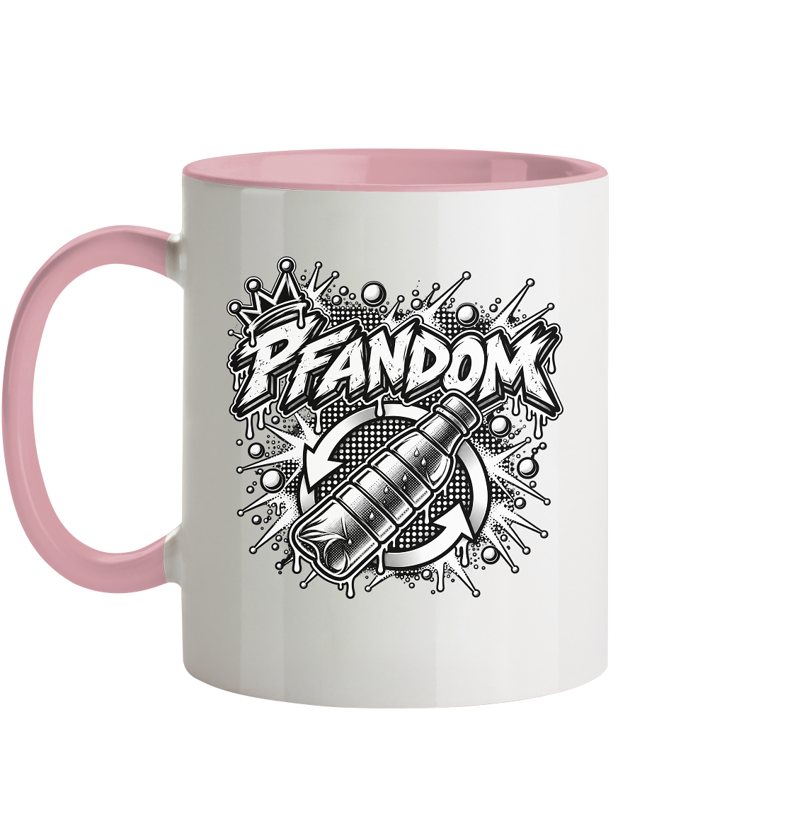 PFANDOM BASiCS  - Tasse zweifarbig