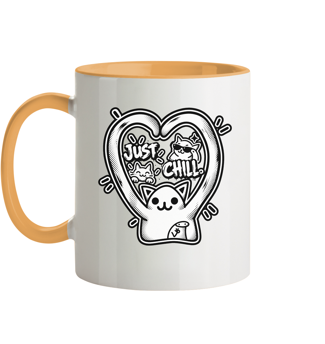 low CORTiSOL - Tasse zweifarbig