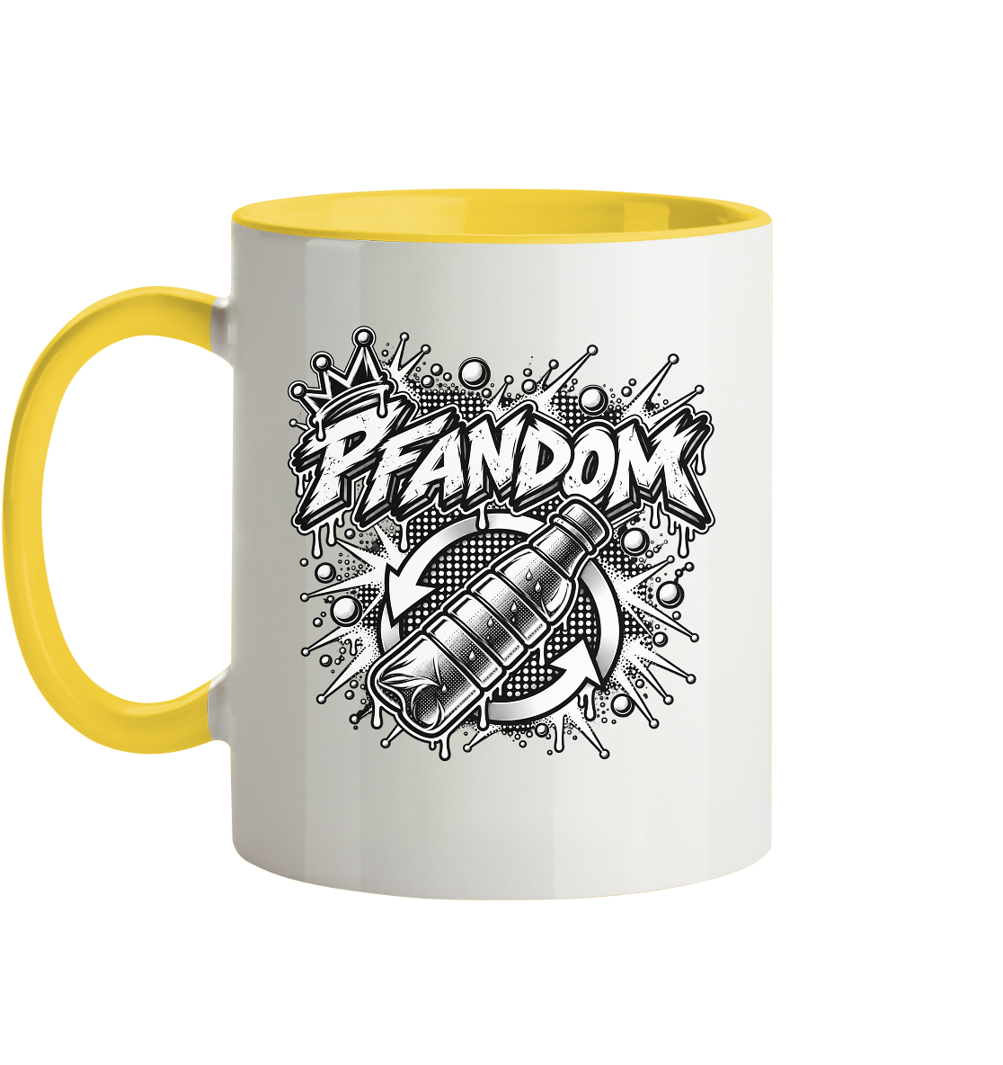 PFANDOM BASiCS  - Tasse zweifarbig