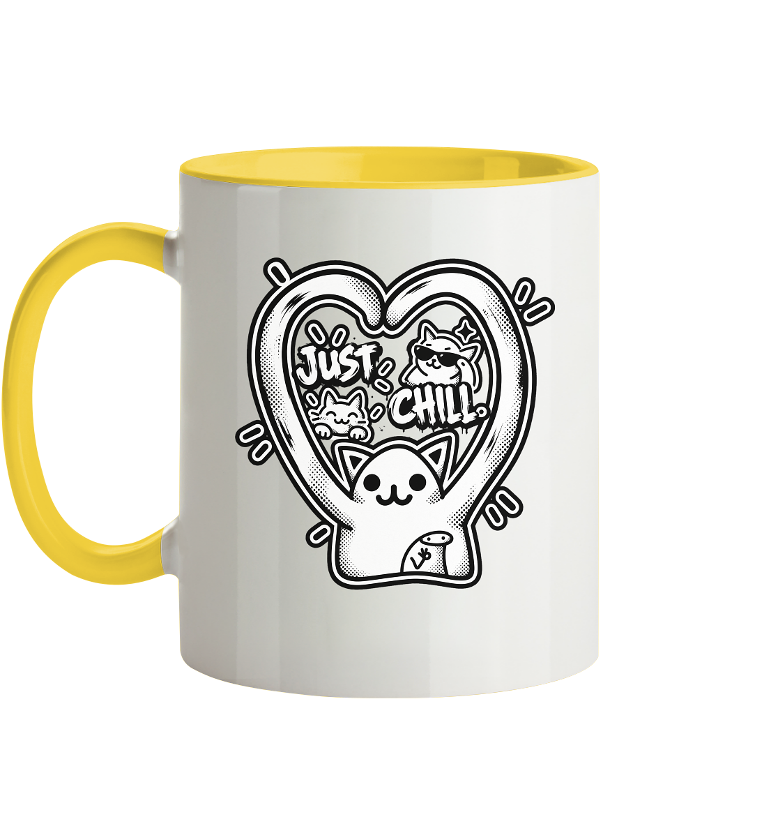 low CORTiSOL - Tasse zweifarbig