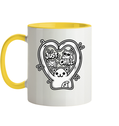 low CORTiSOL - Tasse zweifarbig