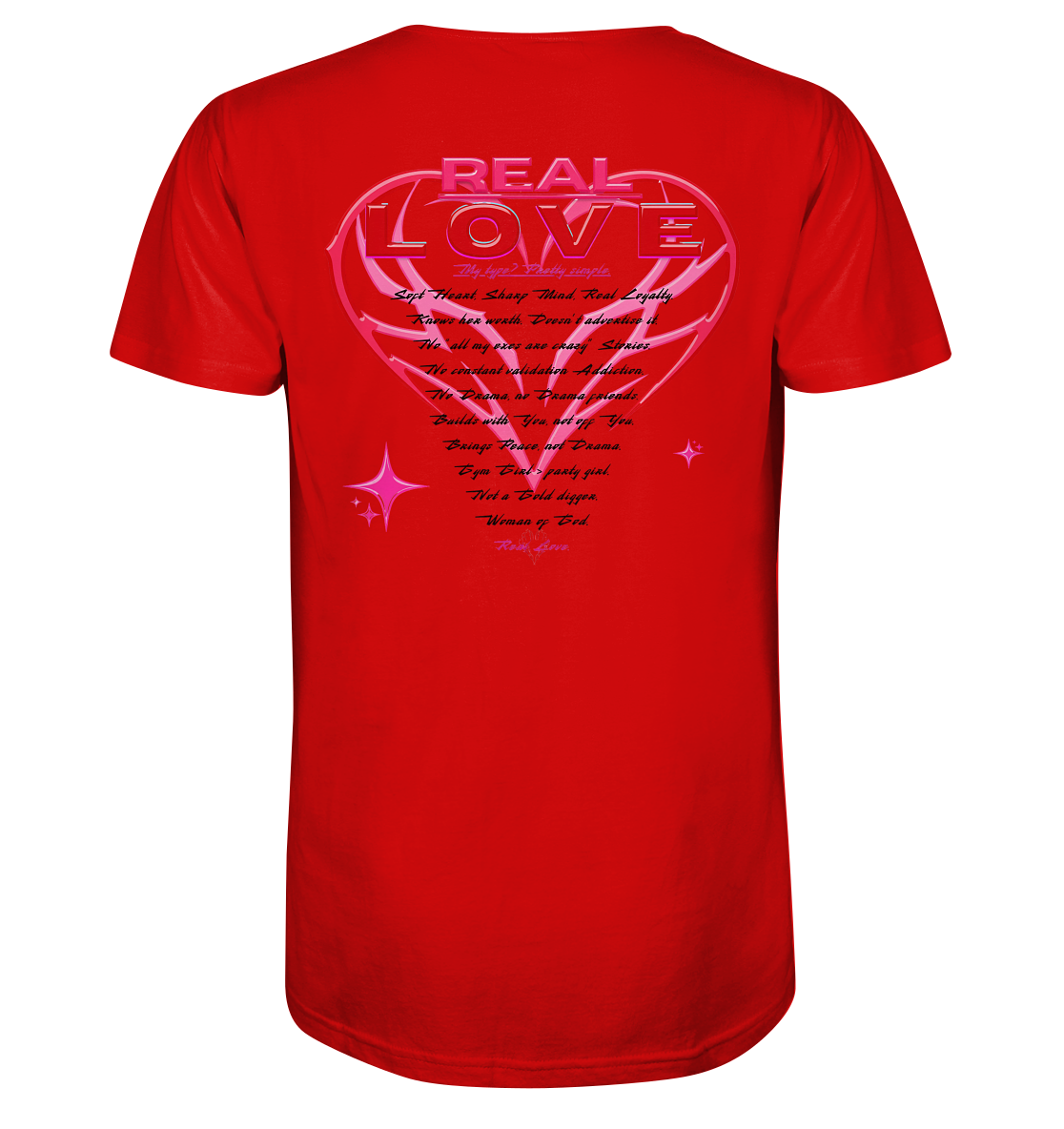 The Real Love - V-Neck Shirt