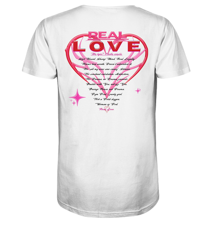 The Real Love - V-Neck Shirt