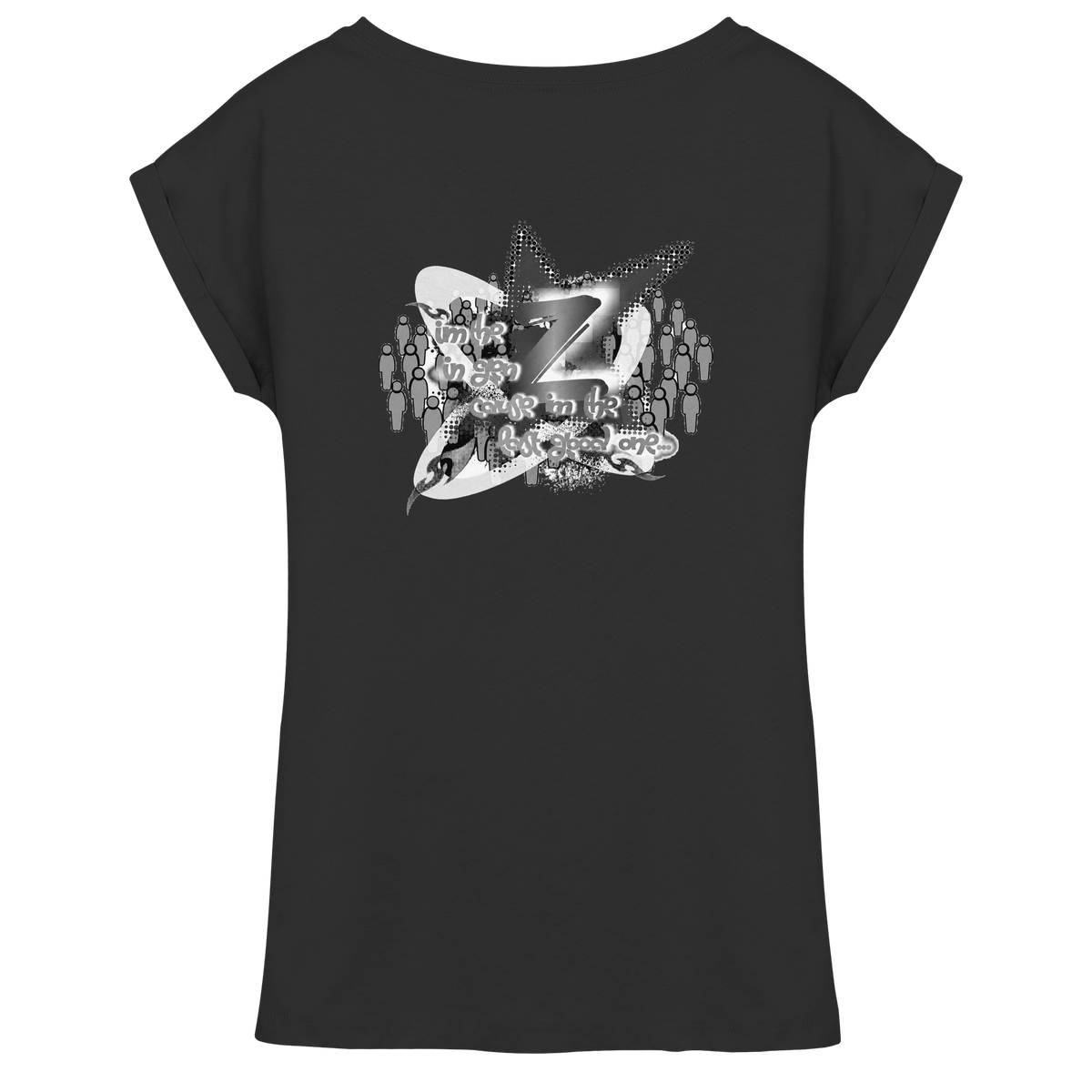 The Rebellion Z BASiCS - Womens Extended Shoulder T-Shirt
