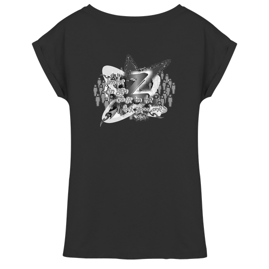 The Rebellion Z BASiCS - Womens Extended Shoulder T-Shirt